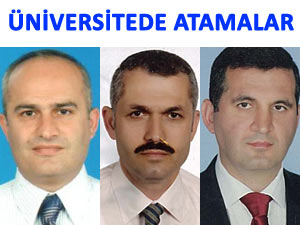 RTE Üniversitesine 3 rektör yardımcısı atandı