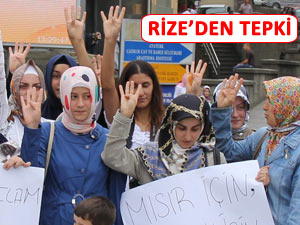 Rizeli ev kadınlarından MISIR PROTESTOSU