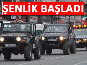 ARDEŞEN'DE OFF-ROAD HEYECANI BAŞLADI