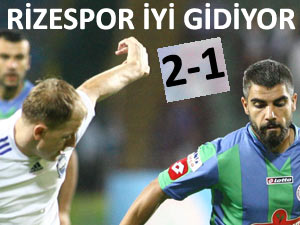 RİZESPOR EVİNDE KAYSERİ'Yİ 2-1'LE GEÇTİ