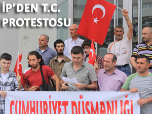 RİZE'DE İŞÇİ PARTİSİ'NDEN TC PROTESTOSU