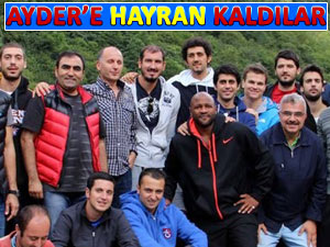 Trabzonspor'u da Ayder'e getirdik; helal bize!