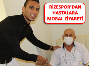 Rizesporlu futbolculardan anlamlı ziyaret