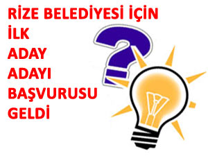 Rize Belediyesi’ne AK Parti'den ilk aday adayı