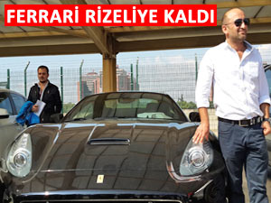 Rizeli iş adamı Ferrari'yi 670 Bin TL'ye aldı!