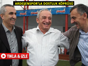 Pazar'dan Ardeşenspor'a dostluk köprüsü