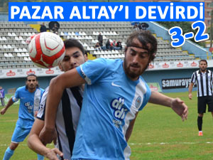 PAZARSPOR'DAN ALTAY'A 3'LÜK TARİFE