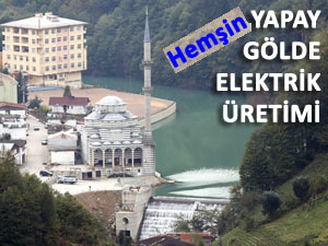 YAPAY GÖLDE ELEKTRİK ÜRETECEKLER