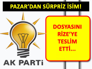 PAZAR'DAN SÜRPRİZ BİR ADAY ADAYI DAHA!