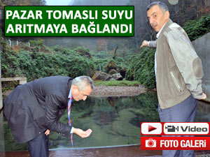 PAZAR TOMASLI SUYU TAMAMLANDI