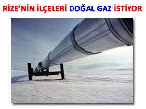 İlçelere doğal gaz için ilk adım, Fındıklı'dan atıldı