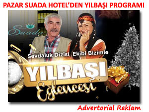 R PAZAR SUADA HOTEL'DE YILBAŞI PROGRAMI R