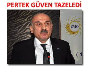 Başkan Muhammet Pertek Güven Tazeledi