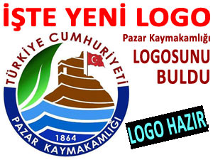 PAZAR KAYMAKAMLIĞI LOGOSUNA KAVUŞTU