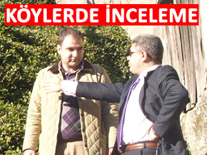 Kaymakam Aslan, köylerde sorunları inceliyor