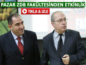 Pazar ZDB Fakültesi'nden anlamlı etkinlik