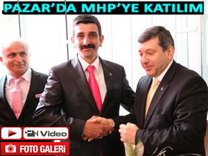 MHP'YE PAZAR'DA BÜYÜK KATILIM