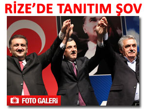 AK PARTİ RİZE İLÇE ADAYLARINI TANITTI