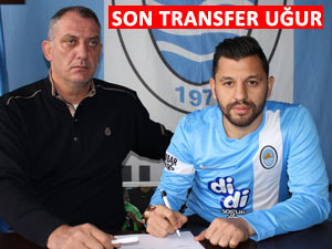 Pazarspor’un son transferi Uğur, imzayı attı