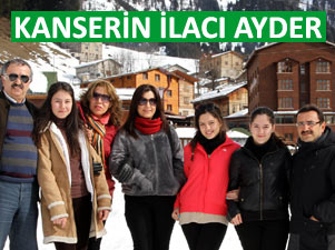 Rize’de kanser hastaları için Ayder ilaç oldu