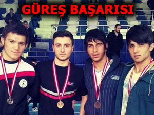 RİZE’Lİ GENÇLER GÜREŞ'TE RAKİP TANIMIYOR