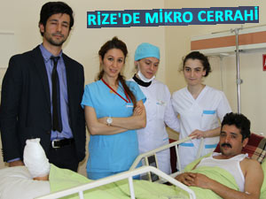 Rize'de tıp alanında bir ilk daha hizmete girdi