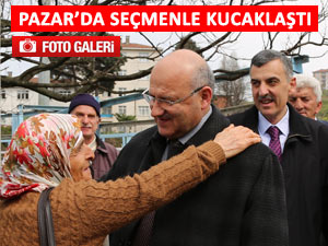 Çırakoğlu'ndan Pazar'da Basa'ya destek