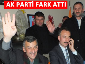 İLK SANDIKLARDA AK PARTİ SİLDİ SÜPÜRDÜ