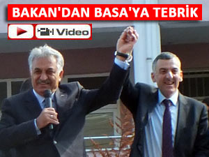 BAKAN YAZICI PAZAR'A TEŞEKKÜR İÇİN GELDİ