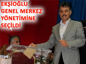 Ekşioğlu TEM-SEN yönetim kuruluna seçildi