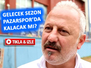 Pazarspor'da Hasan Çelik devam edecek mi?