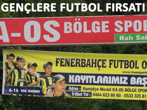 Pazar'da Fenerbahçe Futbol Okulu açıldı