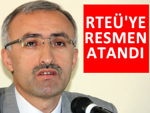 RTE ÜNİVERSİTESİ REKTÖRLÜĞÜNE ATAMA