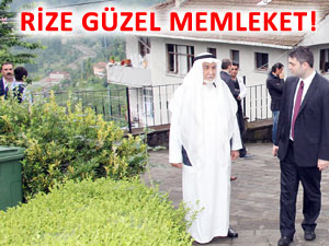 Araplar, Rize'deki Arapdüzü'nü çok beğendi!