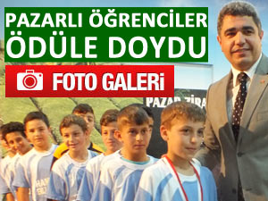 PAZARLI ÖĞRENCİLERE ÖDÜL TÖRENİ