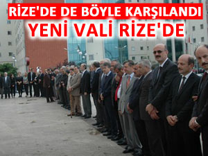 YENİ RİZE VALİSİ GÖREVİNE BAŞLADI