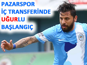 Pazarspor'da iç transferde Uğur'lu başlangıç!