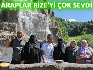 ARAPLAR İLE BÖLGE TURİZMİ CANLANDI