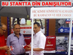 Rize'de 'Din Danışmanlık Standı' kuruldu!