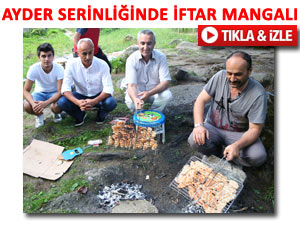 Sıcaktan bunalan Rizeliler iftarı Ayder'de açıyor