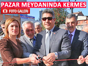 Pazar Meydan Parkında okul yararına kermes