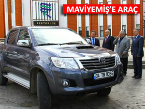 RİZE MAVİYEMİŞ MERKEZİNE ARAÇ DESTEĞİ