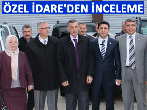 İl Özel İdare'den ilçelerde değerlendirme