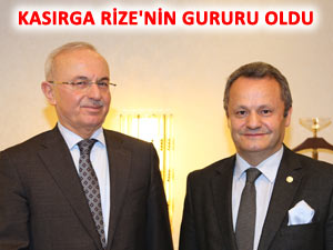 FAHRİ KASIRGA RİZE'NİN GURURU OLDU