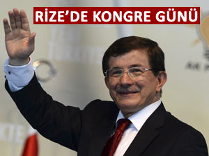 Başbakan Davutoğlu kongre için Rize'ye geliyor