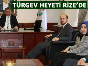 TÜRGEV'DEN RİZE VALİSİ YAZICI'YA ZİYARET