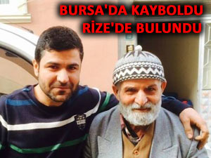 Bursa'da camiye giderken Rize'de ortaya çıktı!