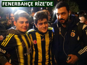 Fenerbahçe'ye Rize'de olaylı karşılama