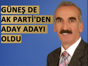 AK PARTİ'YE PAZAR'DAN BİR A. ADAYI DAHA