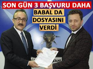 SON GÜN 3 İSİM DAHA BAŞVURUDA BULUNDU